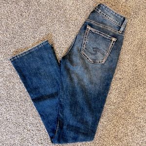 Womens Avery Slim Boot - Silver Jeans